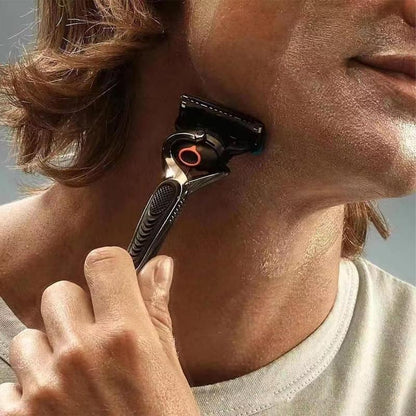 Men’s Razor Blade Refills Set – 48/24 Pack with Handle