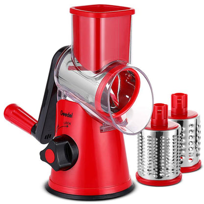 Rotary Vegetable Slicer Cheese Grater Kitchen Tool
